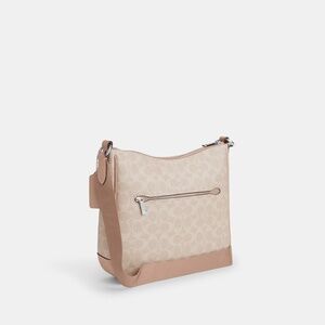 Ellie File Bag In Signature Canvas With Stripe